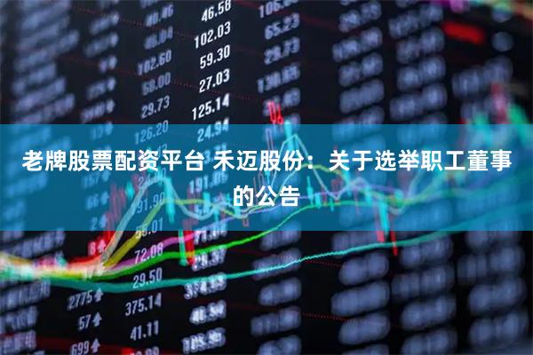 老牌股票配资平台 禾迈股份：关于选举职工董事的公告